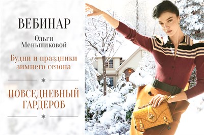 Вебинар "Будни и праздники зимнего сезона. Повседневный гардероб" 413917